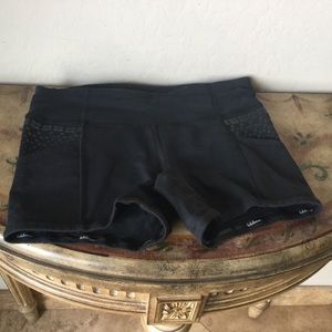 Lululemon Yoga Cycling Black Shorts
